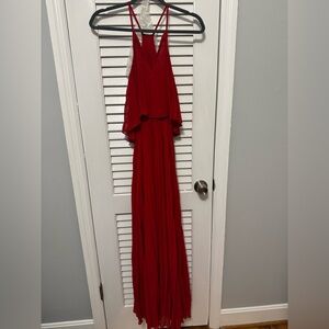Petal and Pup Red Dress NWT